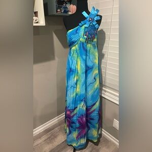 Cinderella Mermaid One Shoulder Dress
